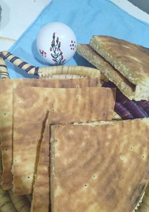 صورة لوصفة كسرة خميرة (مطلوع)
