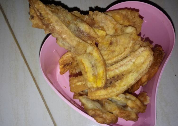 Keripik pisang krispy
