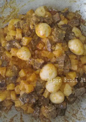 Foto resep Sambal Goreng Ati, Kentang, Telur Puyuh