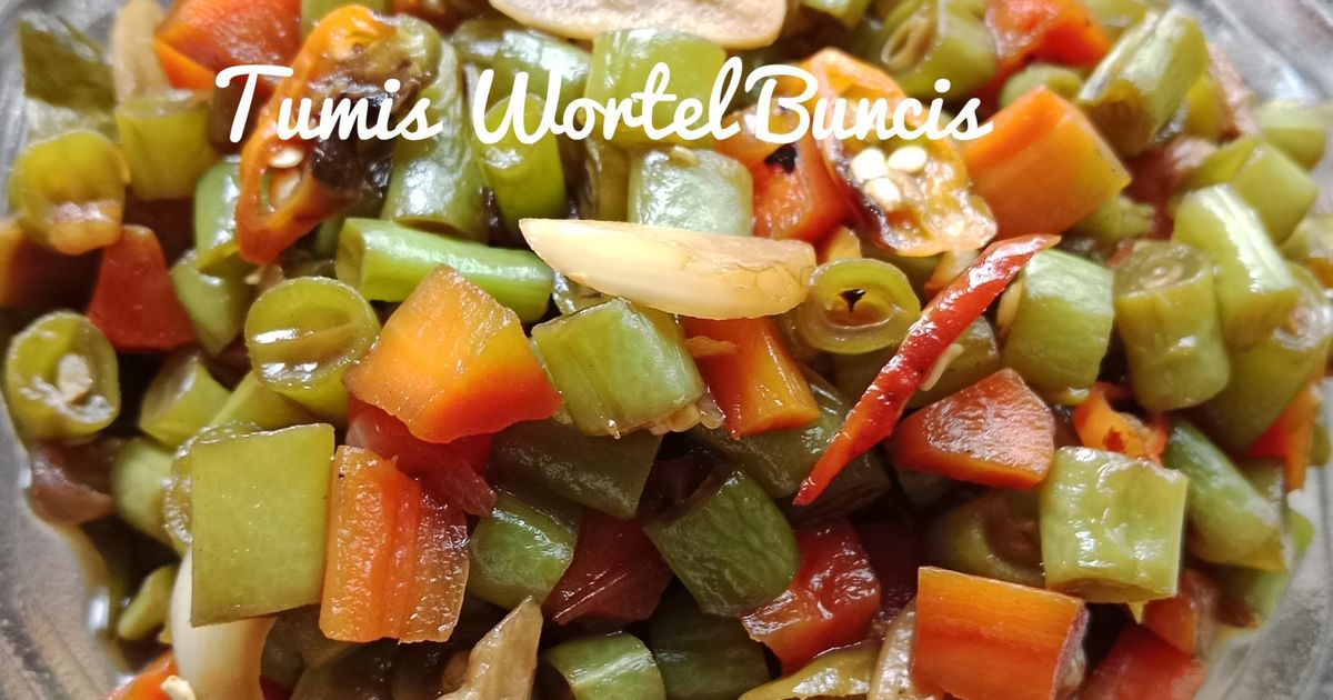 Tumis Wortel Buncis