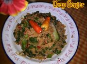Gambar urap bunga genjer
