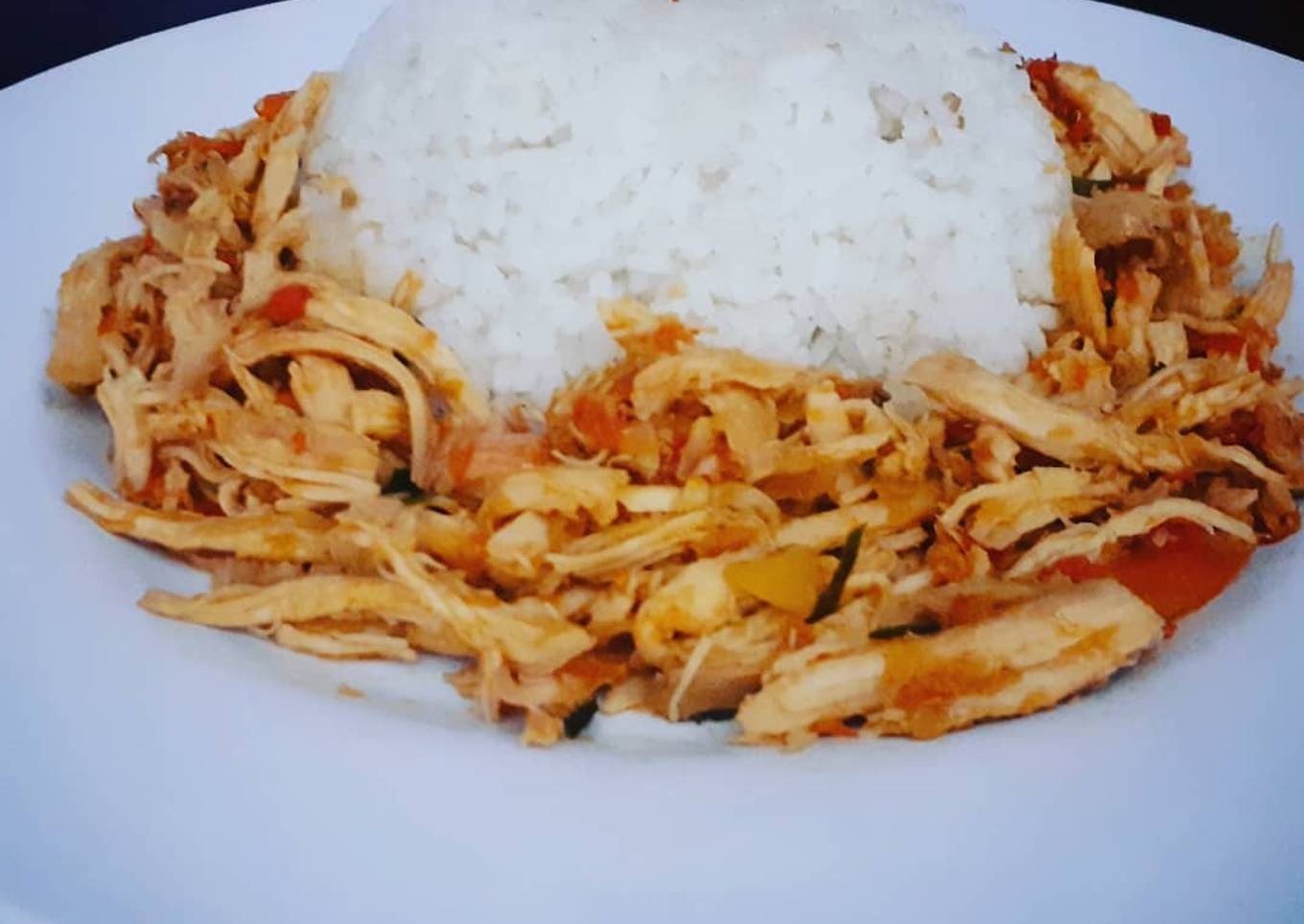 Ayam Suwir Pedas