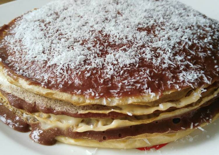 Tarta de la abuela (de crepes)
