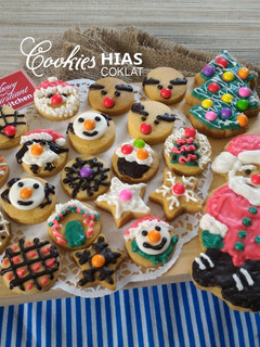 Foto resep Cookies Hias Coklat Leleh