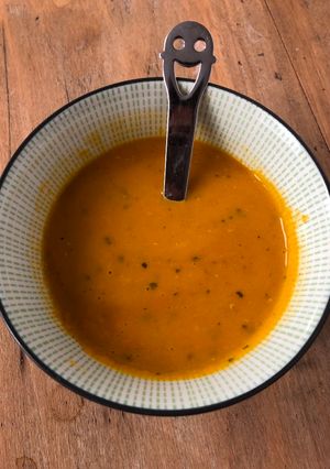 Une photo de Soupe indienne de dhal