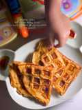 Waffle Labu (8+ Month Baby Food)