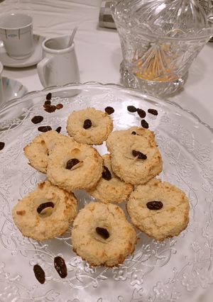 Una foto de Masitas de coco 🥥 mágicas