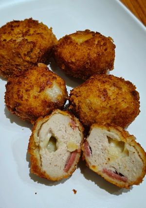 Foto resep Bola bola Cordon Bleu Mozarella