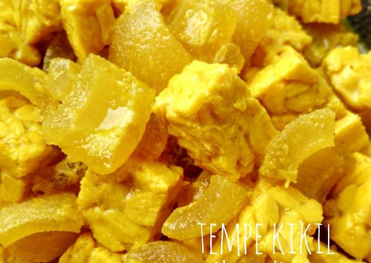 Resep Tempe Kikil Masak Kuning yang simpel