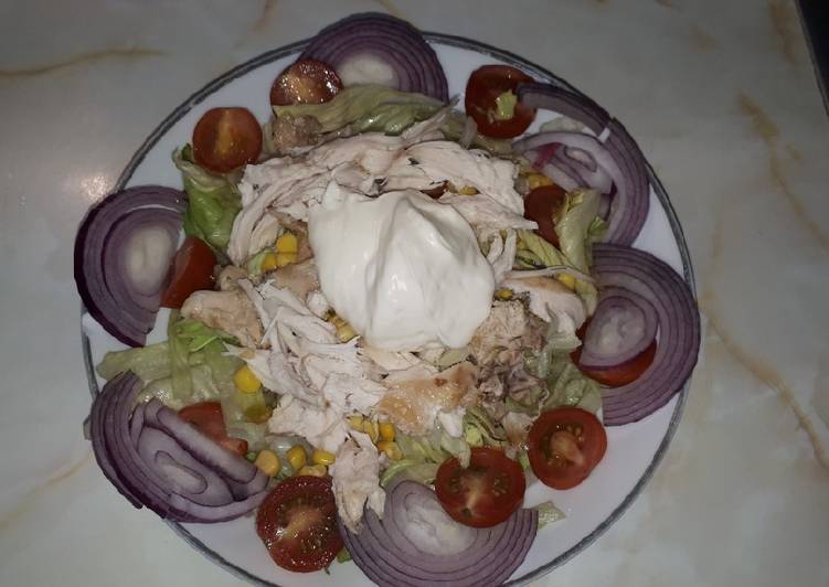 Ensalada de pollo🥗