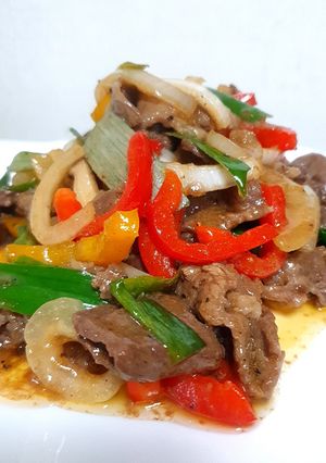 Foto resep Sapi Lada Hitam