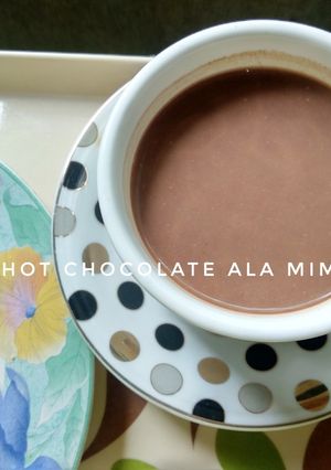Foto resep Hot Chocolate (Palm Suiker/Gula Palm)