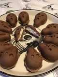 Chocolats « skull » saint Valentin praliné fourrés noix de coco