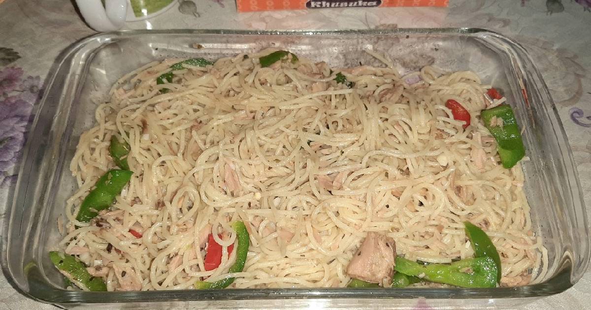 1.453 resep spageti oglio olio enak dan sederhana - Cookpad