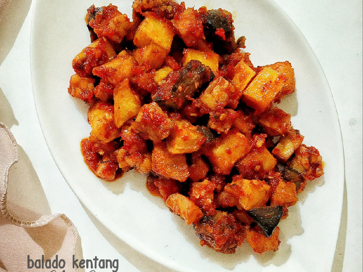 Resep Balado kentang Ati ampela yang Bisa Manjain Lidah