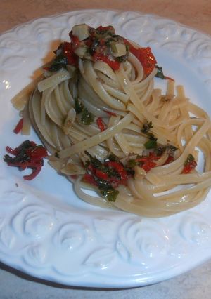Φωτογραφία της συνταγής Spaghetti aglio olio e pepperoncino. The Ultimate version!