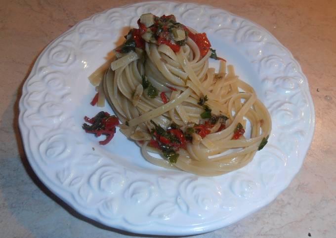 κύρια φωτογραφία συνταγής Spaghetti aglio olio e pepperoncino. The Ultimate version!