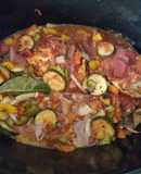Spiced Chicken and Vegetables in Slow Cooker #cookingwithherbs