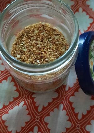 A picture of Charga masala.