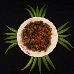 A picture of Masala Bhindi.