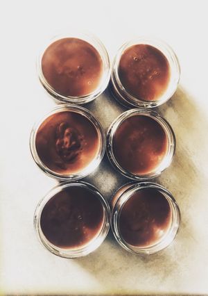 Une photo de Crème dessert au chocolat façon danette