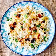 A picture of Ghee Rice.