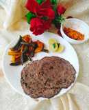 RAGI PARATHA with Aloo Bhindi SABJI