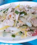 Thịt heo xào hành tây