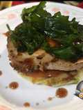 Hash browns con lomo de cerdo