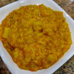 A picture of Masala khichdi.
