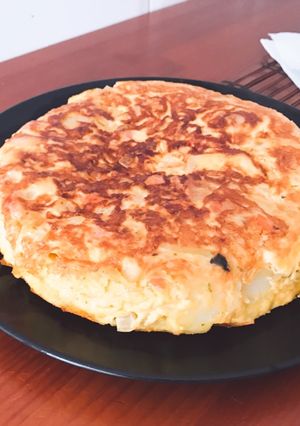 Foto principal de Tortilla de calabacín y zanahoria