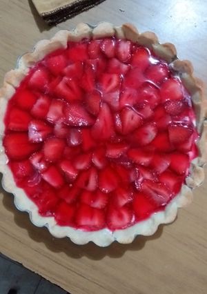 Una foto de Tarta de frutilla