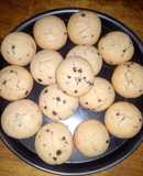 Galletas con chispas de chocolate