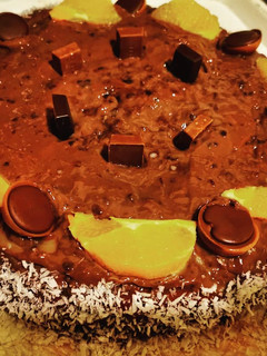 Narancsos dió torta recept fotója
