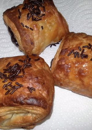 Una foto de Napolitanas de chocolate