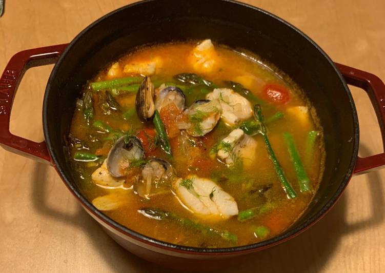 Recipe of Homemade Bouillabaisse