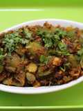 Ridge Gourd Onion Masala Fry (Beerakai Ulli Karam)