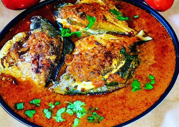 Pomfret ar tak jhal