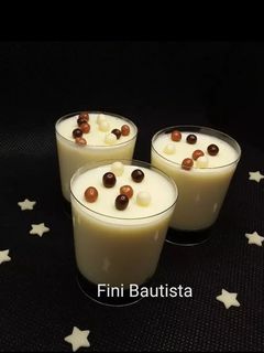 Una foto de Petit suisse de chocolate blanco