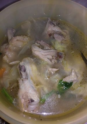Foto resep Sop sayap ayam sederhana