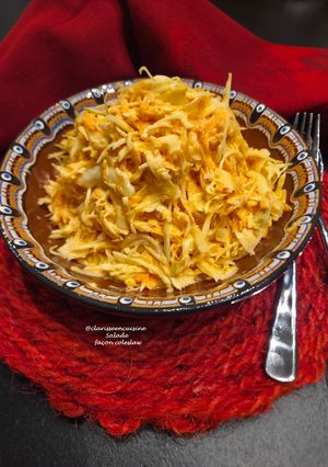 Une photo de Salade façon coleslaw