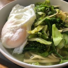 A picture of Vegetable Okinawa soba.