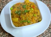 A picture of roasted gram chana dal