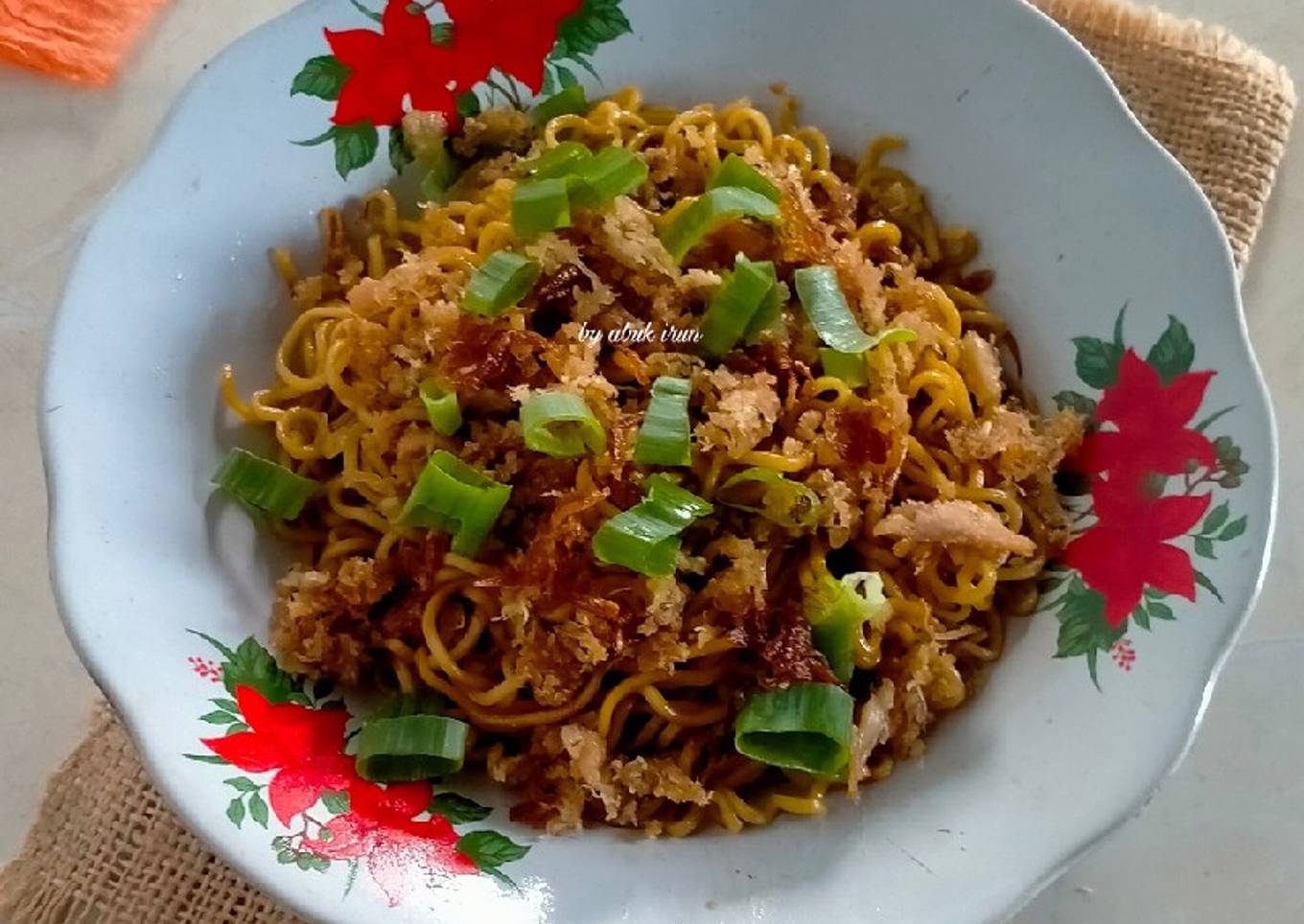 Mie Goreng Pedas Manis Ekomomis (ala gacoan)