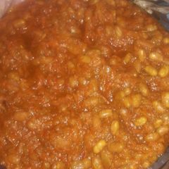 A picture of Baked beans salad.