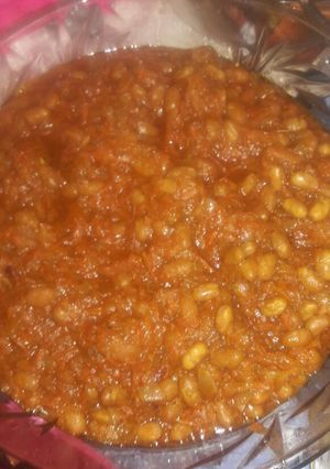 A picture of Baked beans salad.