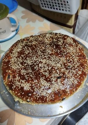 Φωτογραφία της συνταγής Γλυκό ψωμί με σταφίδες και καρύδια