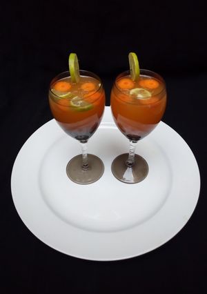 A picture of Carrot drink.
