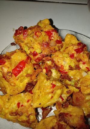 Foto resep Telur kukus goreng