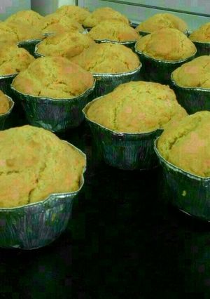 Una foto de Muffin zanahoria